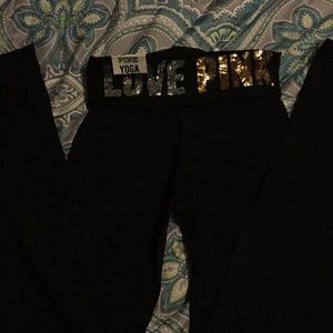 brand New Yoga pants from PINK! NEW WITH TAGS